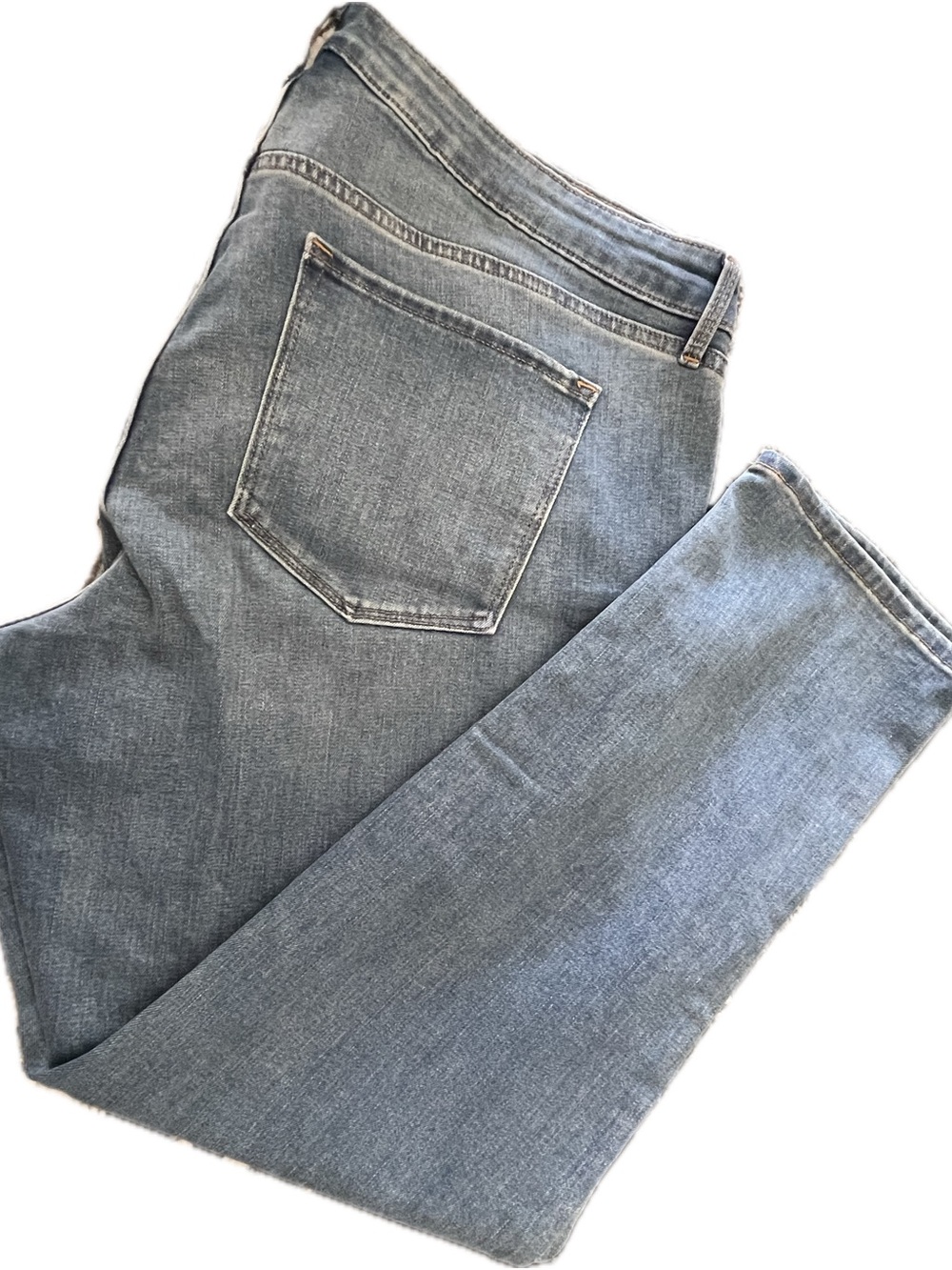 Women’s Old Navy power Slim Straight Blue Denim Jeans